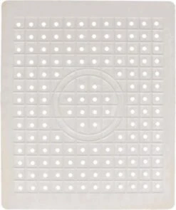 Gootsteenmat Rechthoek - 31x26cm - Rubber Mat Beschermt De Gootsteen Afwasbak En Het Servies Tegen Krassen En Beschadigingen. Past Ook In Een Vierkante Gootsteenbak -Schoonmaakartikelen Winkel 1004x1200