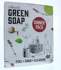 Marcel's Green Soap Dinner Pack - 1 X 1 Box -Schoonmaakartikelen Winkel 1047x1200 3