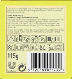 Robijn Zwitsal - Home Geurkaars - 115 Gram -Schoonmaakartikelen Winkel 1090x1200 1