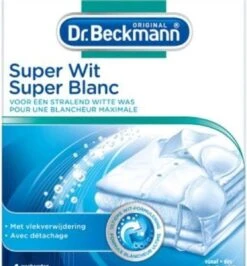 Dr. Beckmann Super Wit 160 Gr 10 Dr. Beckmann Super Wit 160 Gr -Schoonmaakartikelen Winkel 1114x1200