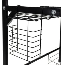 Afdruiprek Droger Zwart Voor Bestek Boven De Gootsteen 65 Cm X 29 Cm X 52 Cm -Schoonmaakartikelen Winkel 1119x1200 4