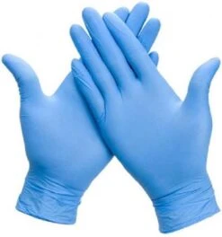 Merkloos Wegwerp Handschoenen - Nitril Handschoenen - Poedervrij - Blauw - Maat M - 100 Stuks -Schoonmaakartikelen Winkel 1121x1200 2