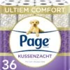 Page Toiletpapier - 36 Rollen - Kussenzacht Wc Papier (3-laags) - Voordeelverpakking -Schoonmaakartikelen Winkel 1126x1200