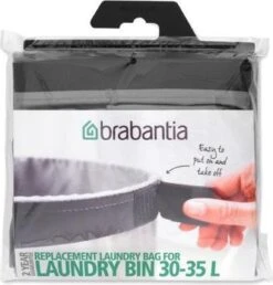 Brabantia Waszak Voor Wasmand - 30/35 L - Grijs -Schoonmaakartikelen Winkel 1149x1200