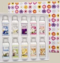 Horomia Geschenkset - Wasparfum Proefpakket - Horobox Silver - 10x 50ml Wasparfum -Schoonmaakartikelen Winkel 1154x1200