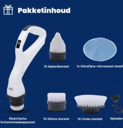 B-care Elektrische Schoonmaakborstel - 4 Opzetstukken - Wasborstel - Poetsmachine - Schrobborstel - Handborstel - Werkborstel - Schrobber - Boorborstel - Schoonmaakmiddelen - Reinigingsborstel 16 B-care Elektrische Schoonmaakborstel - 4 Opzetstukken - Wasborstel - Poetsmachine - Schrobborstel - Handborstel - Werkborstel - Schrobber - Boorborstel - Schoonmaakmiddelen - Reinigingsborstel -Schoonmaakartikelen Winkel 1160x1200 3