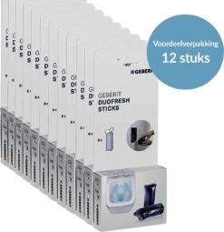 Geberit DuoFresh Sticks - 96 Stuks - Voordeelverpakking - Toilet/WC Blokjes Inbouwreservoir -Schoonmaakartikelen Winkel 1163x1200 1