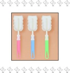 Merkloos EPIN | Glazen Spons | Fles Borstel | Drink Fles Spons | BLAUW -Schoonmaakartikelen Winkel 1164x1200 2