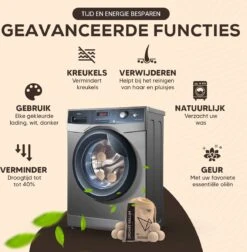 Drogerballen - Droogballen - Wasdrogerballen - Dryerballs - 6 Stuks - XL Formaat - Wol - Set -Schoonmaakartikelen Winkel 1177x1200 2