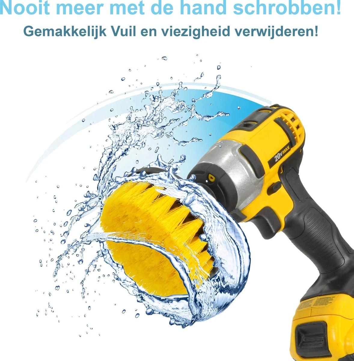 Merkloos Kibani 3 Delige Borstelset Voor Boormachine - Schrobborstel - Polypropyleen - Borstel Boormachine - Schuurborstel - Automatische Reiniging - Reinigingsborstels Voor Boormachine - Schoonmaakborstel 4 Merkloos Kibani 3 Delige Borstelset Voor Boormachine - Schrobborstel - Polypropyleen - Borstel Boormachine - Schuurborstel - Automatische Reiniging - Reinigingsborstels Voor Boormachine - Schoonmaakborstel - Afbeelding 2