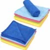 12x Sorbo Microvezeldoek Gekleurd 40 X 40 Cm - Vaatdoeken Microvezel - Micorvezeldoekjes -Schoonmaakartikelen Winkel 1178x1200 12
