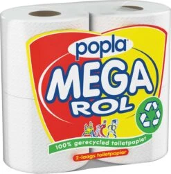 Popla Megarol Wc Papier - 24 Rollen 5 Popla Megarol Wc Papier - 24 Rollen -Schoonmaakartikelen Winkel 1180x1200 2