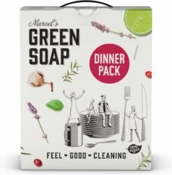Marcel's Green Soap Dinner Pack - 1 X 1 Box -Schoonmaakartikelen Winkel 1183x1200 6