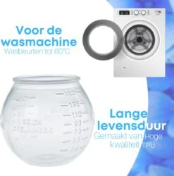 Doseerbol 2 Stuks - Wasbol - Wasbollen Voor Wasmiddel - Doseerdop - Wasbolletjes Voor Wasmachine - Doseerbol Wasmiddel Vloeibaar - Wasmiddel Bol - Wasbal -Schoonmaakartikelen Winkel 1184x1200