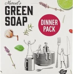 Marcel's Green Soap Dinner Pack - 1 X 1 Box -Schoonmaakartikelen Winkel 1190x1200 8