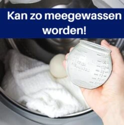 Waspakket - 6 Drogerballen - 2 Wasbollen - Maatschepje - Wasdoekje - Doseerbol - Wasbol - Doseerbollen -Schoonmaakartikelen Winkel 1191x1200 1