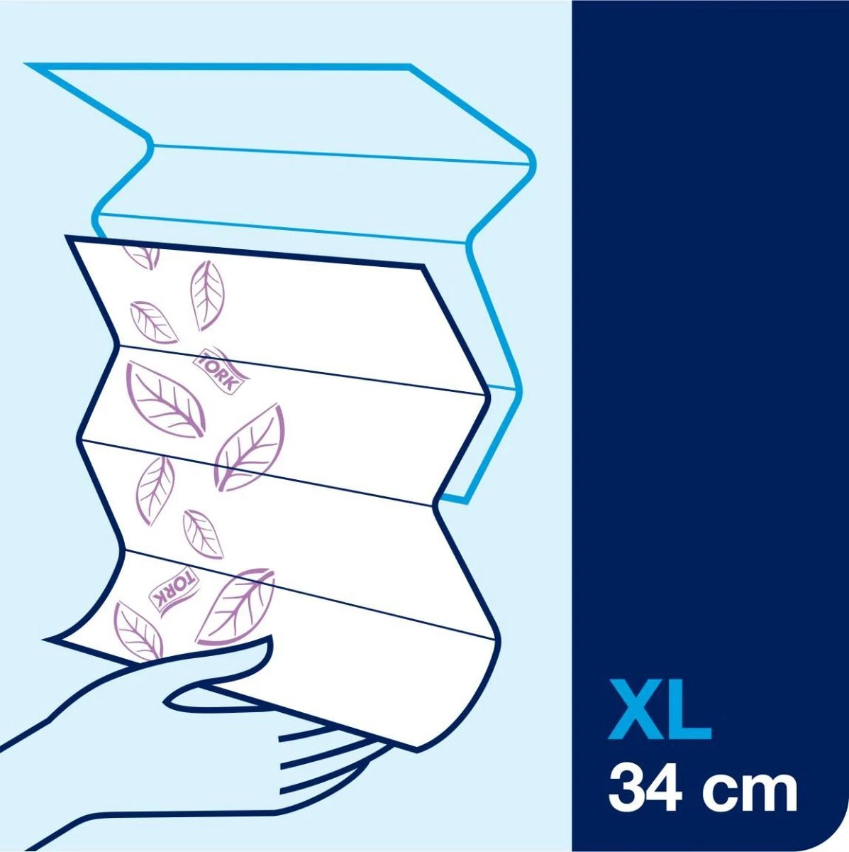 Tork Handdoekpapier Intervouw Super-soft 2-laags 2100 Vel 16 Tork Handdoekpapier Intervouw Super-soft 2-laags 2100 Vel - Afbeelding 14