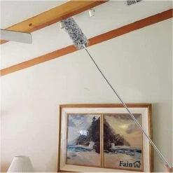 Fain® Plumeau Met Telescoopsteel – Grijs – 80 Tot 280 Cm - Uitschuifbaar – Wasbaar - Flexibel 360° Draaibaar – Duster - Microvezel Ragebol -Schoonmaakartikelen Winkel 1198x1200 19