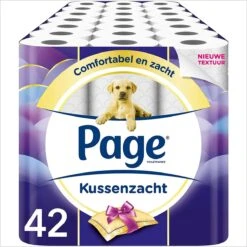 Page Toiletpapier - 42 Rollen - Kussenzacht Wc Papier (3-laags) - Voordeelverpakking -Schoonmaakartikelen Winkel 1198x1200 9