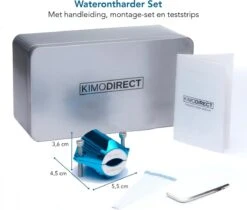 KIMO DIRECT Waterontharder Met 6 Teststrips - Waterontharder - Huishouden Tot 6 Personen - Waterfilter - 7500 Gauss - Blauw -Schoonmaakartikelen Winkel 1200x1020