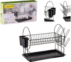 Maestro - Afdruiprek 2 Bestekrekken Wateropvangbak - 50cm 9 Maestro - Afdruiprek 2 Bestekrekken Wateropvangbak - 50cm -Schoonmaakartikelen Winkel 1200x1051 1