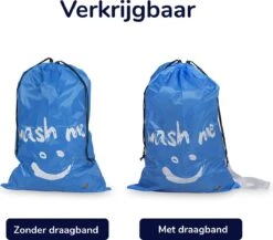 Wonair - Waszakken Voor Wasgoed - 60x90cm - Hemelsblauw - Met Trekkoord -Schoonmaakartikelen Winkel 1200x1055 1