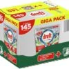 Dreft Platinum Plus Vaatwascapsules - Giga Pack 145 Capsules -Schoonmaakartikelen Winkel 1200x1077