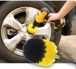 Borstelset Boormachine 25 Delig Per 2 - Schuursponsjes- Schrobborstel - Boorborstel - Schuurborstel - Borstel Boormachine - Schoonmaakborstel - Reinigingsborstel - Tapijtreiniger - Borstelset -Schoonmaakartikelen Winkel 1200x1087 2