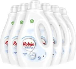 Robijn Stralend Wit Vloeibaar Wasmiddel - 6 X 20 Wasbeurten - Voordeelverpakking -Schoonmaakartikelen Winkel 1200x1089 1