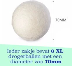 Casa Calma Drogerballen (6 Stuks) - Inclusief Opbergzakje - 100% Natuurlijk Schapenwol - Droger Ballen - Zero Waste Wasverzachter Bollen - Energiebesparend Drogen Met Droogbollen - Dryer Balls - Diervriendelijk & Milieuvriendelijk - Energie Besparen 13 Casa Calma Drogerballen (6 Stuks) - Inclusief Opbergzakje - 100% Natuurlijk Schapenwol - Droger Ballen - Zero Waste Wasverzachter Bollen - Energiebesparend Drogen Met Droogbollen - Dryer Balls - Diervriendelijk & Milieuvriendelijk - Energie Besparen -Schoonmaakartikelen Winkel 1200x1090 1