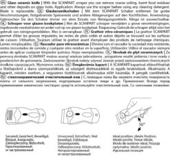 Scanpart Kookplaat Schraper - Schraapijzer - Radeermes - Voor Alle Glazen Kookplaten - Zoals Keramische Inductie En Halogeen Kookplaten - Kunststof - Vervangbaar Mesje - Krasvrij -Schoonmaakartikelen Winkel 1200x1097 5