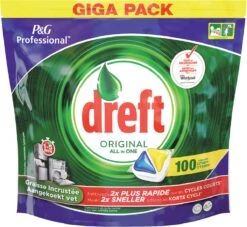 Dreft - Original - All In One - Vaatwastabletten - Citroen - 100 Stuks -Schoonmaakartikelen Winkel 1200x1101 3