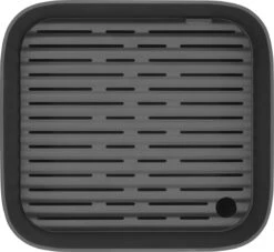 Brabantia SinkSide Afwasbak Vierkant - Met Afdruipschaal - Dark Grey -Schoonmaakartikelen Winkel 1200x1105 1