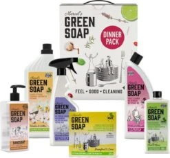 Marcel's Green Soap Dinner Pack - 1 X 1 Box -Schoonmaakartikelen Winkel 1200x1116 2