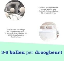 Casa Calma Drogerballen (6 Stuks) - Inclusief Opbergzakje - 100% Natuurlijk Schapenwol - Droger Ballen - Zero Waste Wasverzachter Bollen - Energiebesparend Drogen Met Droogbollen - Dryer Balls - Diervriendelijk & Milieuvriendelijk - Energie Besparen 12 Casa Calma Drogerballen (6 Stuks) - Inclusief Opbergzakje - 100% Natuurlijk Schapenwol - Droger Ballen - Zero Waste Wasverzachter Bollen - Energiebesparend Drogen Met Droogbollen - Dryer Balls - Diervriendelijk & Milieuvriendelijk - Energie Besparen -Schoonmaakartikelen Winkel 1200x1132