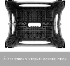 Buxibo - Kruk - Krukje - Keukentrap - Keukentrapje - Opvouwbaar Trapje - Keuken/Badkamer/Schuur Trapje - 29 X 24 X 40cm -Schoonmaakartikelen Winkel 1200x1134 1