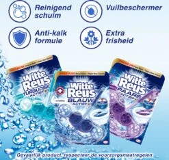 Witte Reus Turquoise Actief Toiletblok - Pacific - WC Blokjes Voordeelverpakking - 10 Stuks 25 Witte Reus Turquoise Actief Toiletblok - Pacific - WC Blokjes Voordeelverpakking - 10 Stuks -Schoonmaakartikelen Winkel 1200x1136