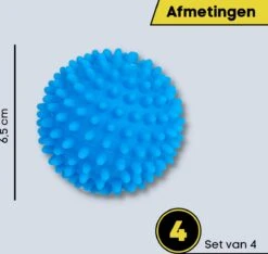 Merkloos 4x Wasdrogerballen - Drogerballen - Wasdroger Droogballen – Wasbol – Was Bal - Wasballen – Wasdroger - Ballen 9 Merkloos 4x Wasdrogerballen - Drogerballen - Wasdroger Droogballen – Wasbol – Was Bal - Wasballen – Wasdroger - Ballen -Schoonmaakartikelen Winkel 1200x1138