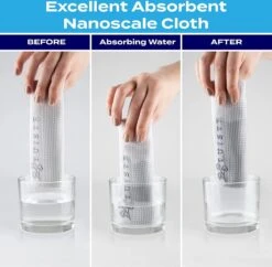 Tuiste Set Van 4, Grijs, Microvezel Microvezeldoeken, Permium Poetsdoeken, Stofdoeken, Nano Poetsdoeken, Micro Magic Magische Doeken, Multifunctionele Reinigingsdoeken, Set Van 4, 37 X 57 Cm -Schoonmaakartikelen Winkel 1200x1174 7