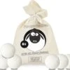 Merkloos Drogerballen Wol XL 6 Stuks - Duurzaam - Wasverzachter - Drogerbollen - Wasdrogerballen - Wasbollen -Schoonmaakartikelen Winkel 1200x1175