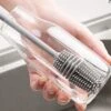 Merkloos Afwasborstel Voor Lange Glazen - Siliconenborstel Lange Glazen - Baby Flessenborstel - Duurzame Afwasborstel - Siliconen Afwasborstel -Schoonmaakartikelen Winkel 1200x1177 5