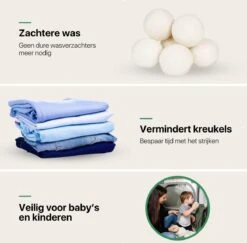 Tenify 6 XL Drogerballen + Extra Lavendel Olie - Wasbollen - Duurzaam - Schaapswol - Wasverzachter - Wasdrogerballen - Herbruikbare Droogballen - Energie Besparen -Schoonmaakartikelen Winkel 1200x1179 1