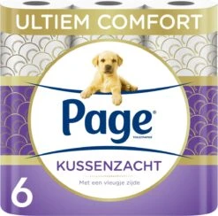 Page Toiletpapier - 42 Rollen - Kussenzacht Wc Papier (3-laags) - Voordeelverpakking -Schoonmaakartikelen Winkel 1200x1187 3