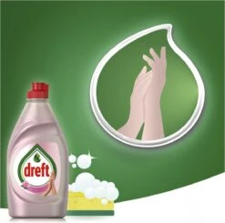 Dreft Clean & Care Rose & Satin Afwasmiddel - 8x780ml - Voordeelverpakking -Schoonmaakartikelen Winkel 1200x1188 11