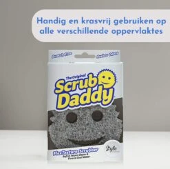 Scrub Daddy - Scrub Mommy Krijsvrije Spons Dubbelzijdig Grijs 9 Scrub Daddy - Scrub Mommy Krijsvrije Spons Dubbelzijdig Grijs -Schoonmaakartikelen Winkel 1200x1190 10