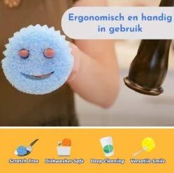 Scrub Daddy - Spons 3 Kleuren - Schoonmaak Spons -Schoonmaakartikelen Winkel 1200x1190 9
