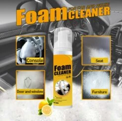 TLVX Bekleding Reiniger / Schuim Reiniger / Vlekken Reinigen / Interieur Reiniger / Foam Cleaner / 150ml / Auto Schoonmaak / Citroen Geur / Auto Interieur Reiniger / Vlekken Verwijderen Bankstel / Auto Stoel Schoonmaken / Effectief! -Schoonmaakartikelen Winkel 1200x1191 8