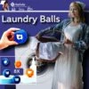 Salivio Laundryballs - 8x Wasbol Set - Huisdieren Haar Verwijderen - Wasbollen - Drogerballen - Energiebesparend - Wasverzachter - Milieuvriendelijk Wassen -Schoonmaakartikelen Winkel 1200x1195 1