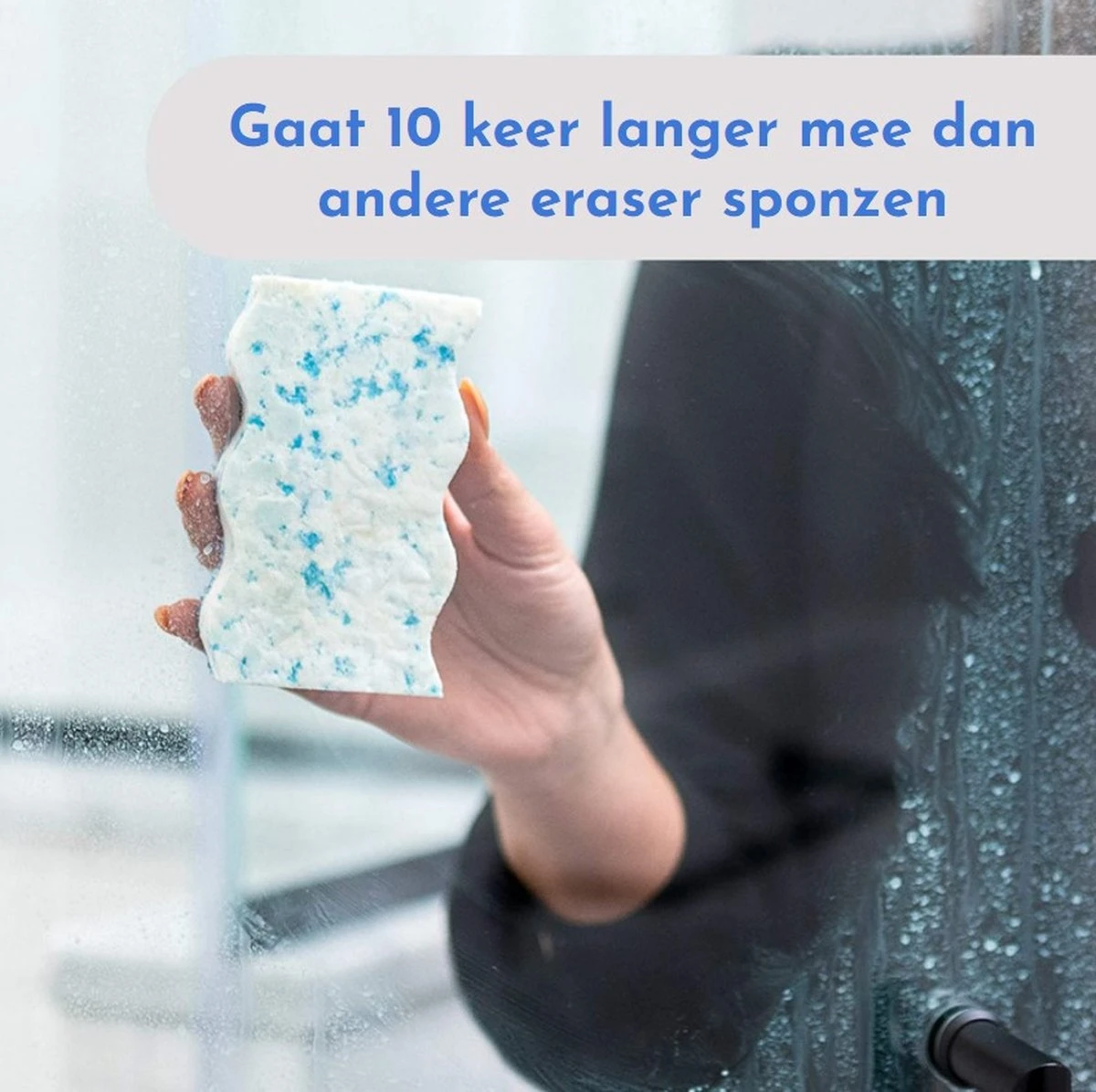 Scrub Daddy Wonderspons - Eraser Daddy - Vlekken Verwijderaar - 10x Steviger - 2 Kleuren 5 Scrub Daddy Wonderspons - Eraser Daddy - Vlekken Verwijderaar - 10x Steviger - 2 Kleuren - Afbeelding 3