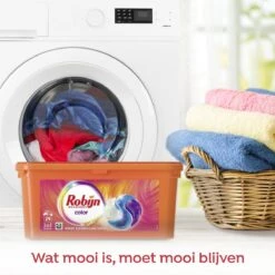 Robijn Color 3 In 1 Wascapsules Speciaal Voor De Gekleurde Was - 29 Wasbeurten 10 Robijn Color 3 In 1 Wascapsules Speciaal Voor De Gekleurde Was - 29 Wasbeurten -Schoonmaakartikelen Winkel 1200x1198 4